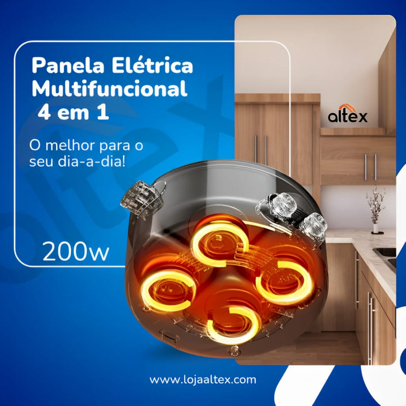 Panela Multifuncional 4 em 1 -[ LANÇAMENTO Black Friday]