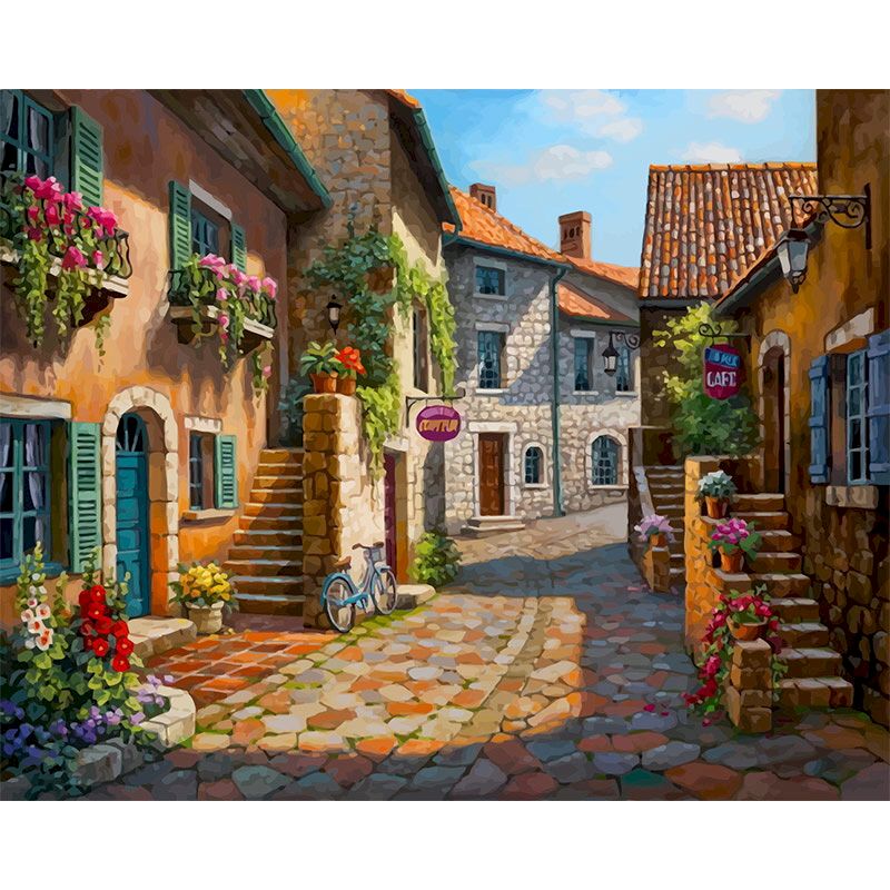 Pintura Terapêutica numerada - Paisagens